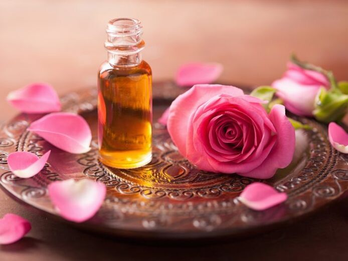 Rose oil may be very beneficial for skin cell renewal. 