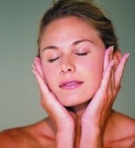 massage the skin for rejuvenation