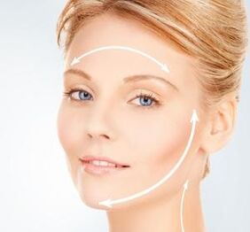 tightens facial lines after laser fractional rejuvenation
