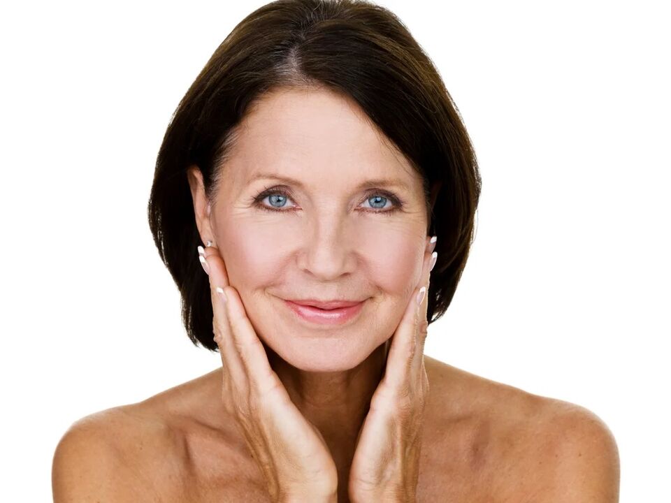 facial skin rejuvenation after 35 years - Brilliance SF anti-aging cream
